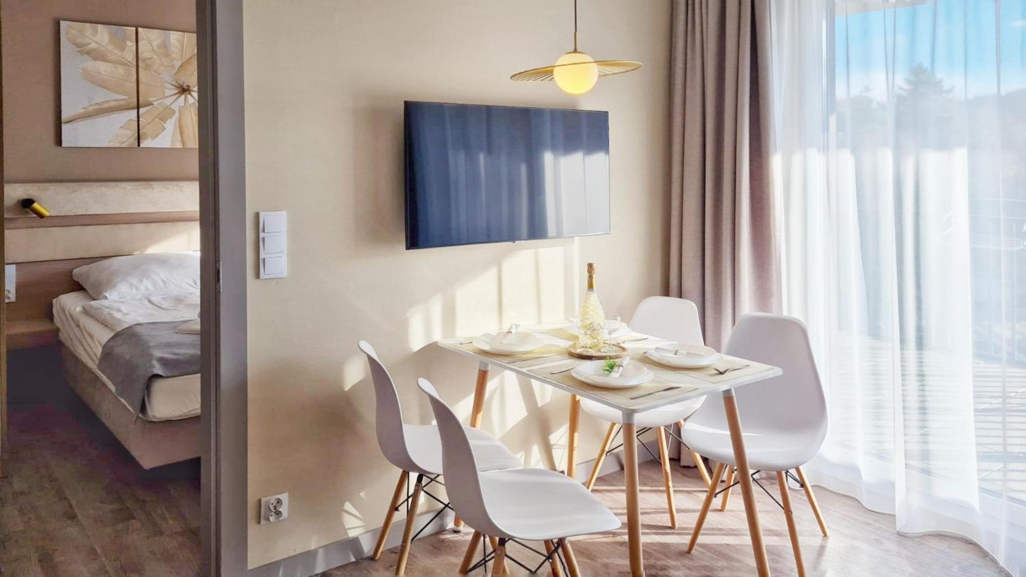 Holiday Home Bel Mare 305E Z Sypialnia I Z Balkonem 미엥지즈드로예 외부 사진